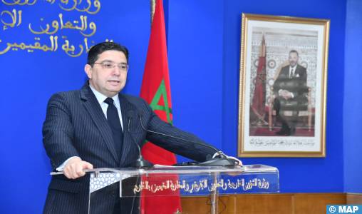 M. Bourita souligne le dynamisme que connait le dossier du Sahara marocain notamment en Europe