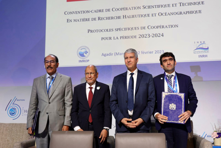 Maroc-Mauritanie : signature à Agadir d’un protocole spécifique relatif aux actions de coopération en matière de recherche halieutique