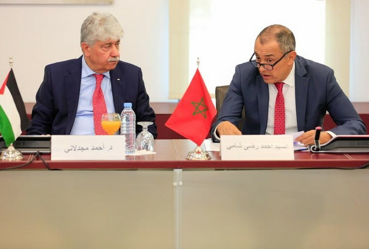 Rabat : signature d'un MoU entre le CESE et le Conseil économique et social palestinien