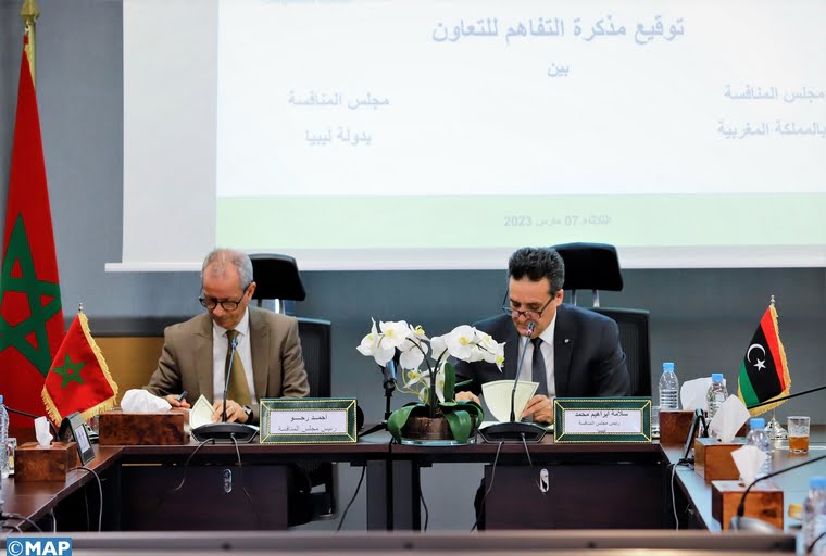 Signature à Rabat d’un mémorandum d’entente entre le Conseil de la concurrence et son homologue libyen