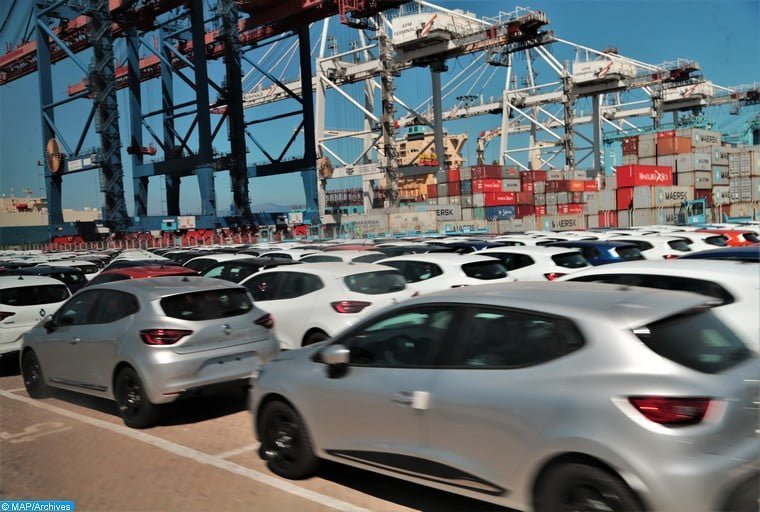 Automobile : les exportations en hausse de 44,8%