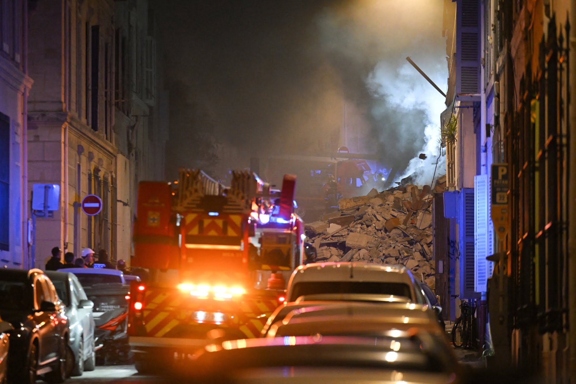 Effondrement d'immeubles à Marseille