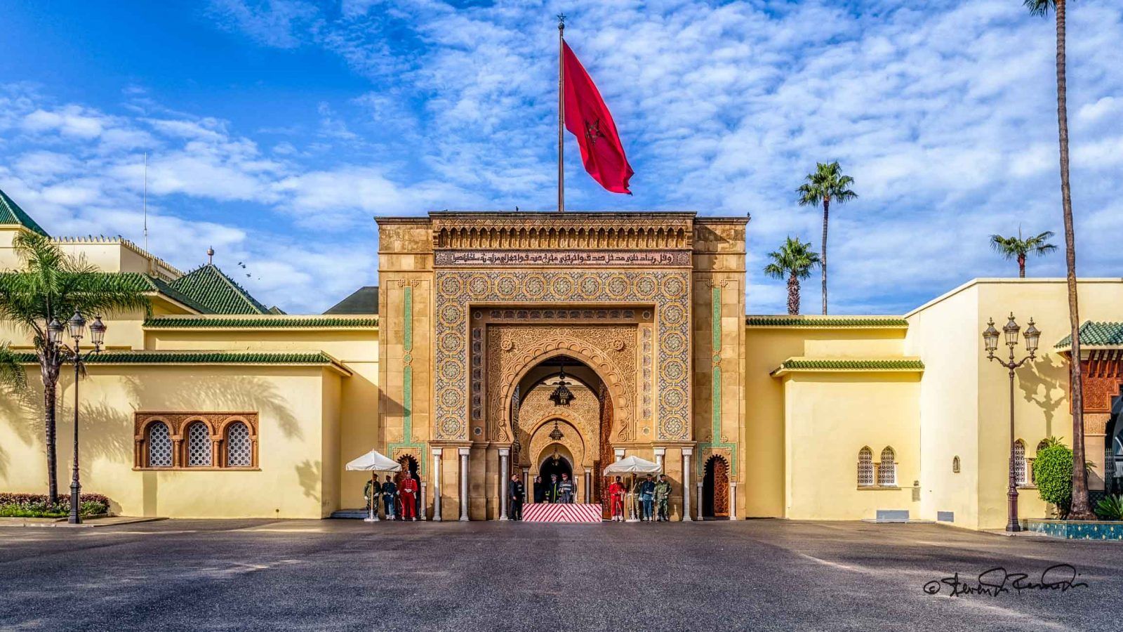 Le palais royal de Rabat