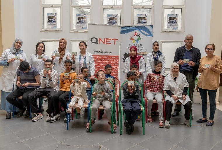 QNET fait don de bons cadeaux de l'Eid à l'Association Al Amal au Maroc