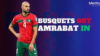 Busquets Out AMrabat IN