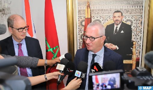 M. Bourita reçoit une délégation de députés britanniques