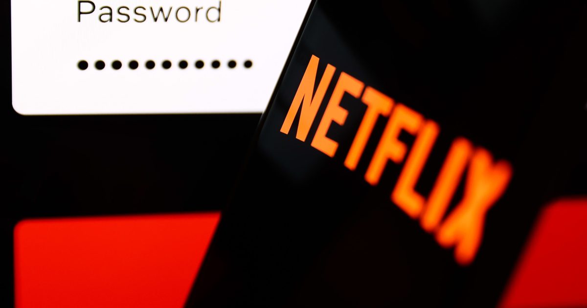 Netflix Partage des mots de passe