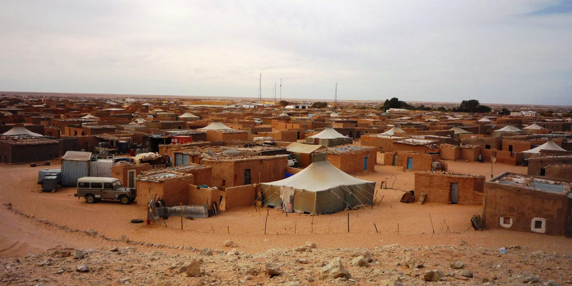 Visite des camps de Tindouf