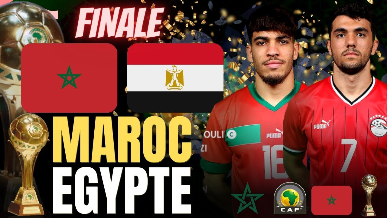 maroc egypte finale