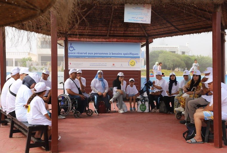 Campagne "Plages Propres 2023" : l'ONEE se mobilise au profit des personnes à besoins spécifiques