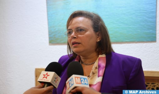 Séisme : Mme Hayar s’enquiert à Al Haouz de l’état d’avancement des opérations d’assistance sociale des personnes sinistrées