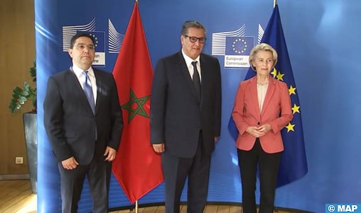 M. Akhannouch s’entretient à Bruxelles avec la Présidente de la Commission européenne