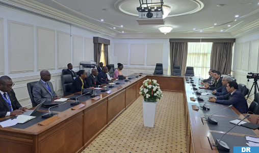 Assemblée de l’UIP : la délégation marocaine s’entretient avec le président de l’Assemblée nationale de transition de la République du Gabon