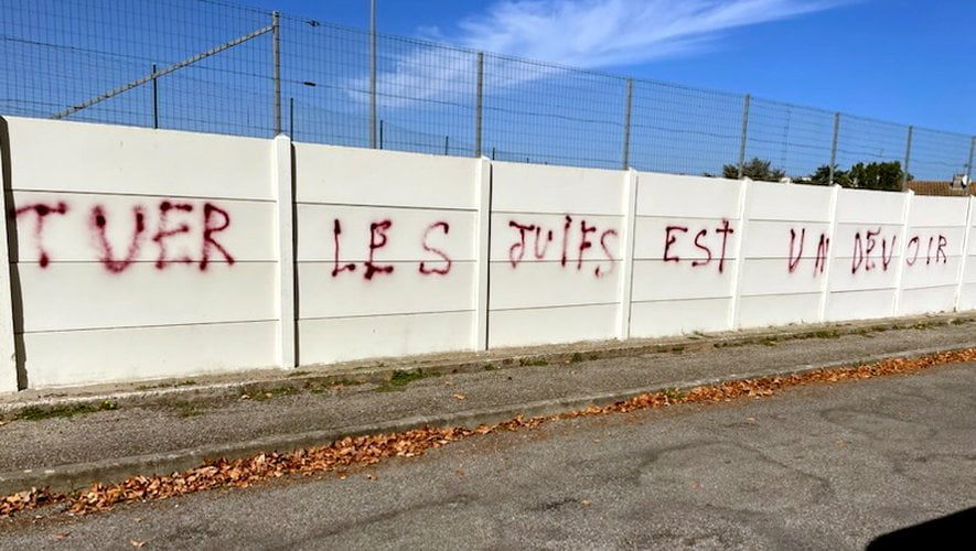 Carcassonne : "Tuer les juifs est un devoir", un tag antisémite au stade Jean-Mazet