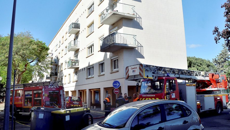 Carcassonne : une personne légèrement blessée dans un incendie d'appartement