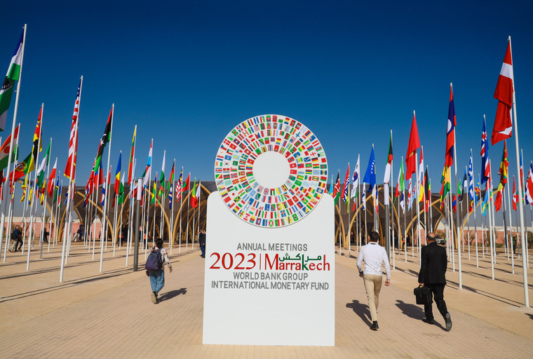 Début à Marrakech des travaux des Assemblées annuelles BM-FMI