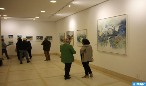 El Jadida: Vernissage de l’exposition “Eveil du littoral” de l’artiste peintre Sami Ftouh