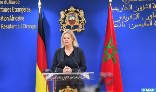 Le Maroc et l'Allemagne partagent plusieurs intérêts et défis communs (Nancy Faeser)