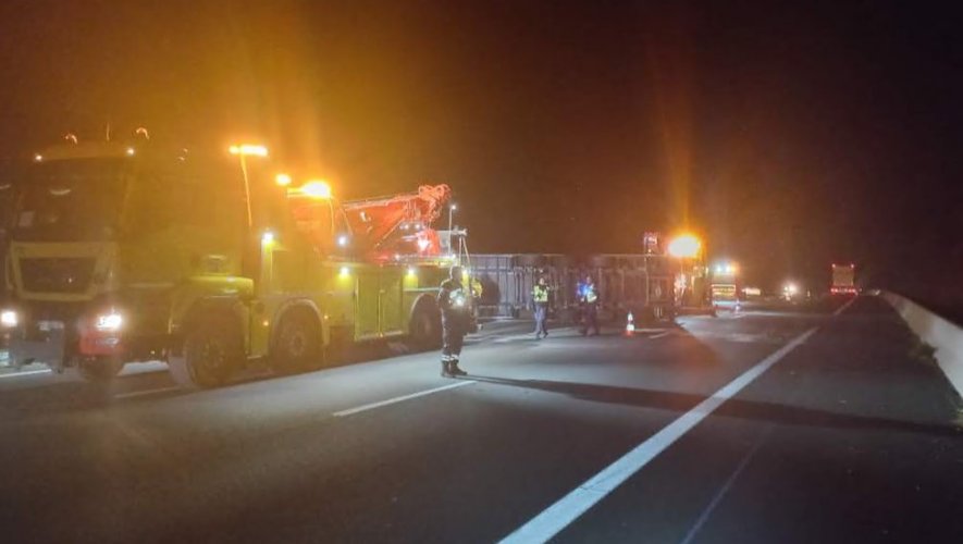 Accident sur l'A9 : la circulation vers l'Espagne interrompue une partie de la nuit