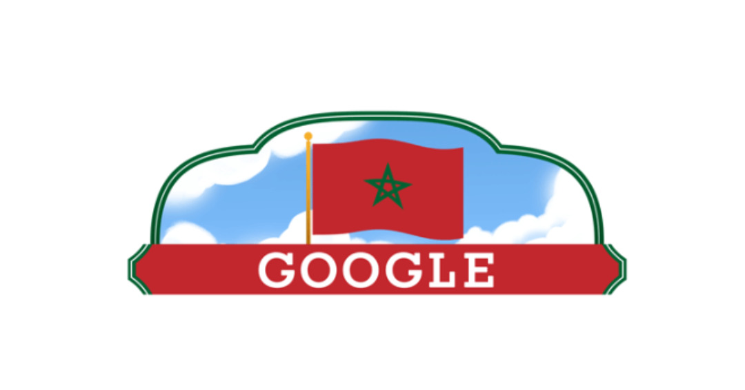 Google célèbre le 68ème anniversaire de l'Indépendance du Maroc