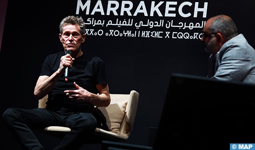 Willem Dafoe envoûte le public du Festival International du Film de Marrakech avec sa rétrospective cinématographique