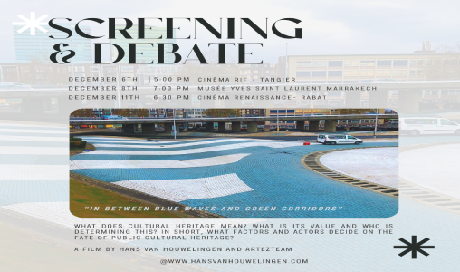 Projection du documentaire néerlandais “Entre vagues bleues et couloirs verts”, du 6 au 11 décembre