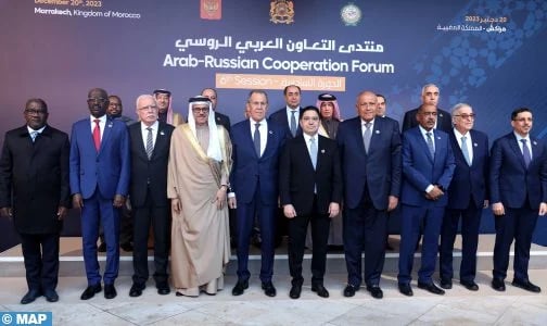 Forum de coopération Russie-Monde Arabe à Marrakech: M. Bourita s’entretient avec plusieurs de ses homologues arabes