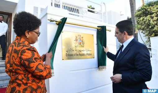 La République du Malawi inaugure son ambassade à Rabat