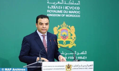 Le Conseil de gouvernement examine un accord de coopération dans le domaine de la protection civile entre le Royaume du Maroc et la République portugaise