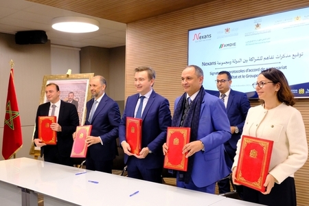 Nexans : signature de deux protocoles d'accord pour créer une nouvelle usine de câbles au Maroc