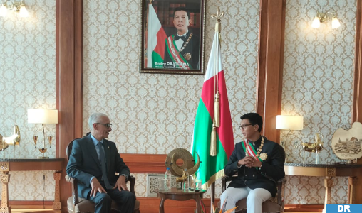 Rachid Talbi El Alami reçu à Antananarivo par le Président malgache