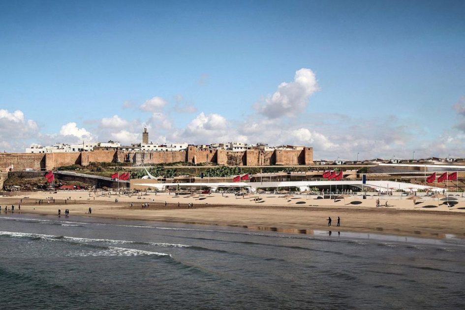 projet d’aménagement de la plage de Rabat