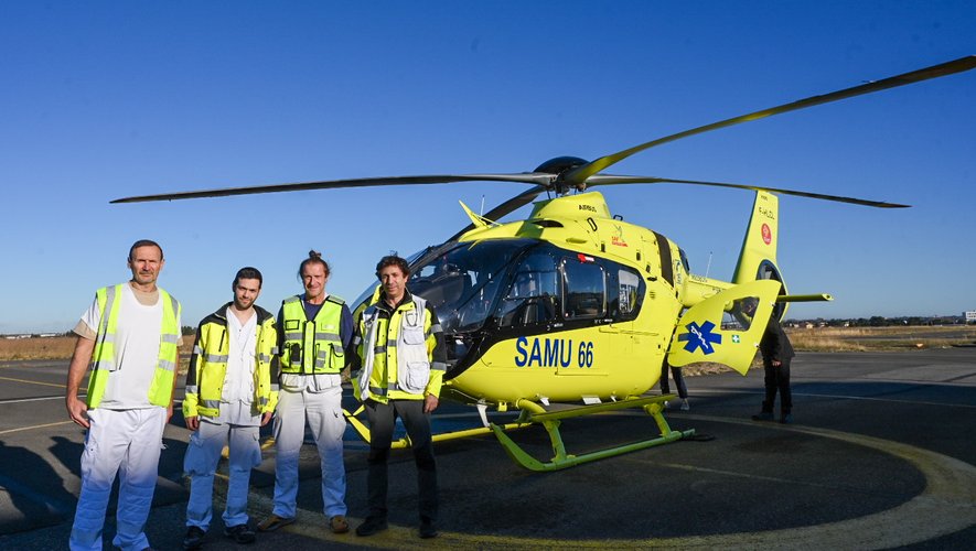 Perpignan : le Samu 66 possède un nouvel hélicoptère d'intervention qui permettra un meilleur maillage du territoire