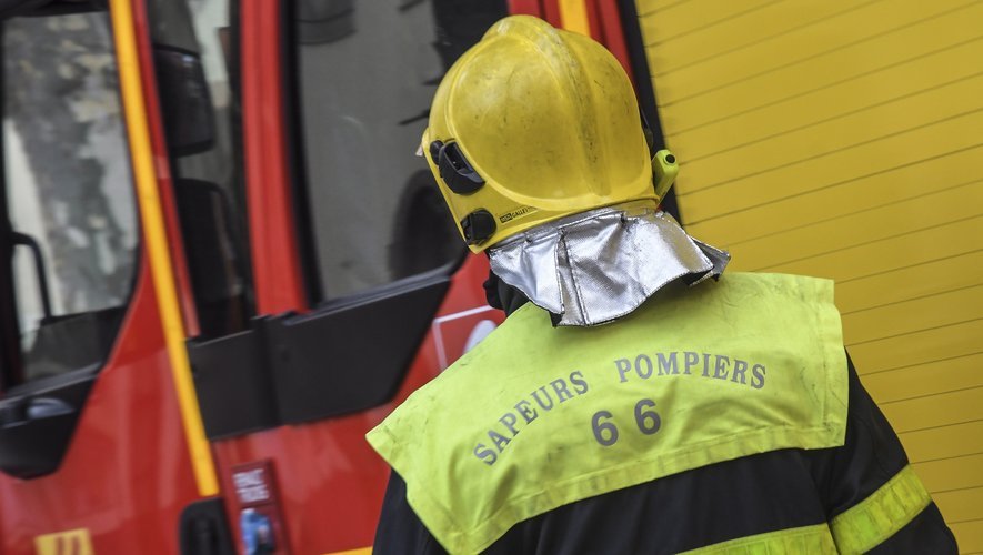 Près de Perpignan : un véhicule en feu sur la RD 66 (ex-RN 116) provoque de forts ralentissements