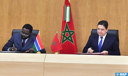 3è session de la commission mixte de coopération Maroc-Gambie: signature à Dakhla de plusieurs accords de coopération et mémorandums d’entente