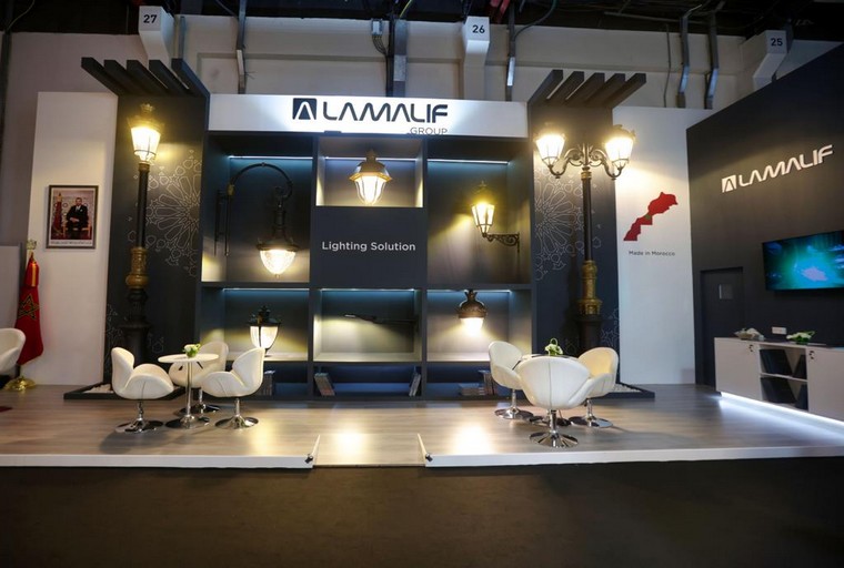 Éclairage public et mobilier urbain: Lamalif Group explore de nouveaux horizons au 17ème Salon international Light & building Middle East Dubaï