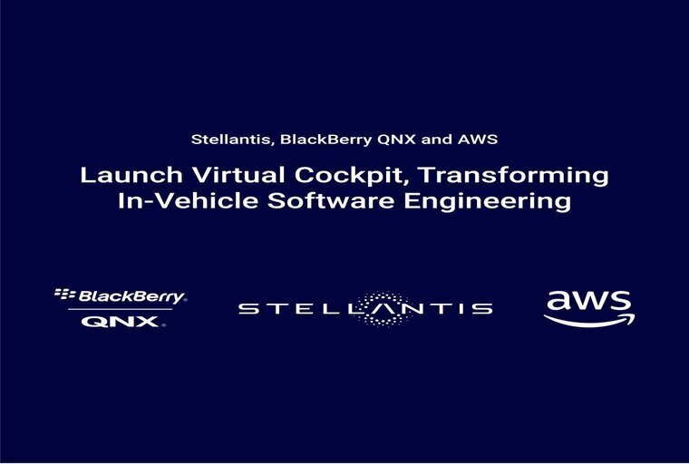Ingénierie software à bord des véhicules : Stellantis, BlackBerry QNX et AWS lancent le "Virtual Cockpit"