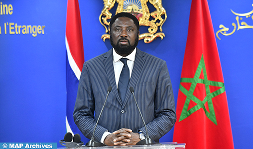 La Gambie salue les efforts constants du Maroc, sous la conduite sage et éclairée de SM le Roi, en faveur du développement de l’Afrique (Communiqué conjoint)
