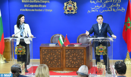 Le Maroc et la Bulgarie soulignent l’importance de l’approfondissement des relations historiques entre les deux pays (Déclaration conjointe)