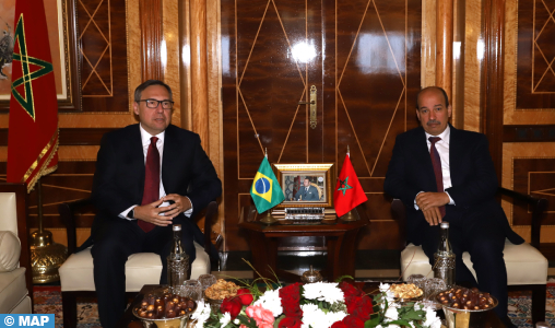 M. Mayara s’entretient avec l’ambassadeur du Brésil au Maroc