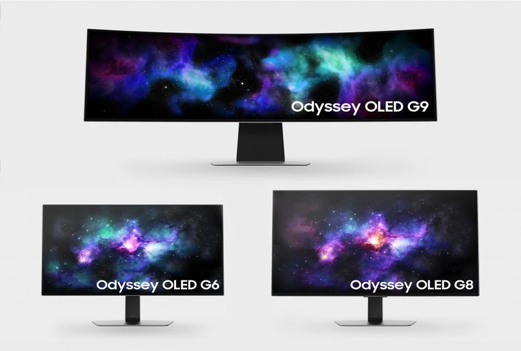 Samsung dévoile ses nouveaux moniteurs de jeu Odyssey OLED lors du CES 2024