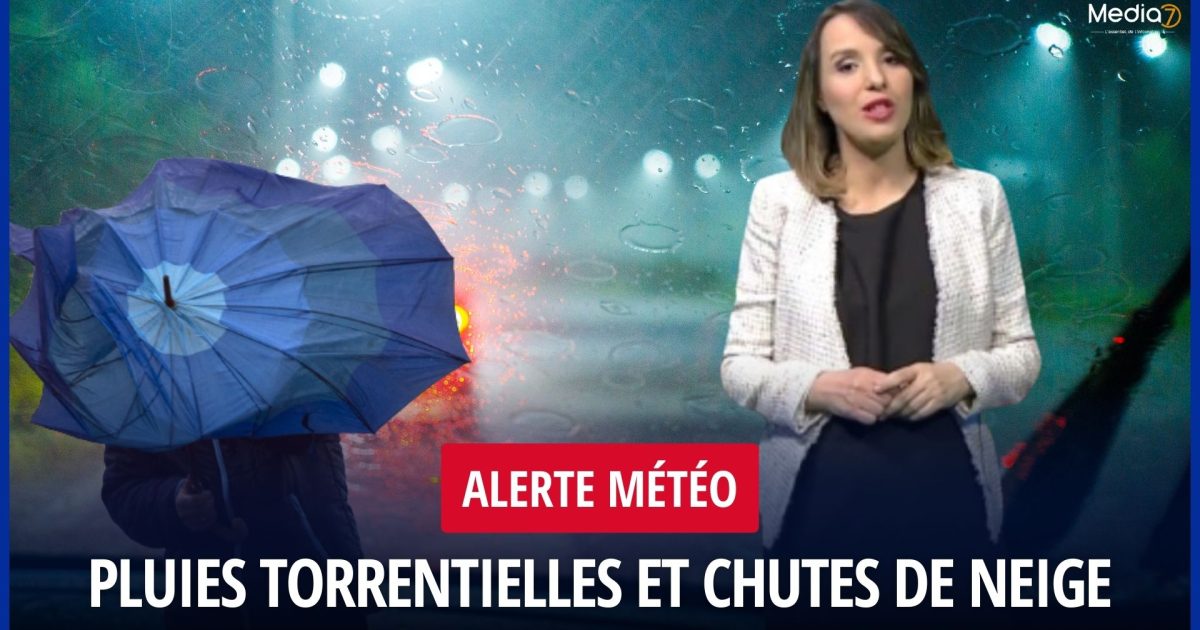 Alerte Météo: Pluies Torrentielles et Chutes de Neige Attendues dans Plusieurs Régions du Maroc