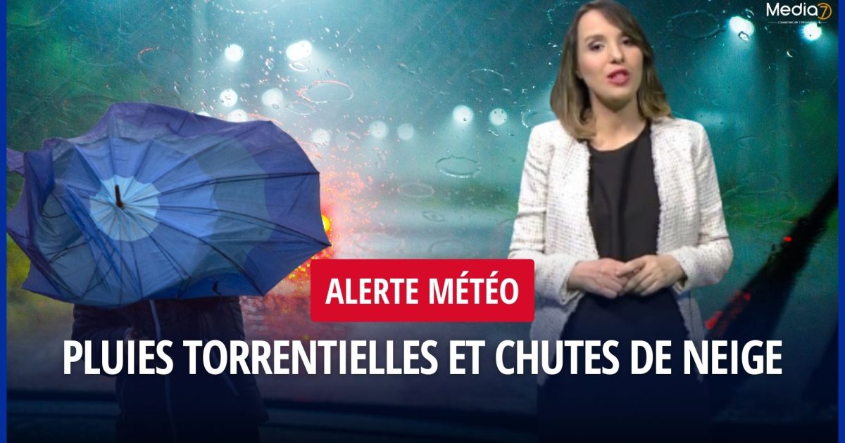 Alerte Météo: Pluies Torrentielles et Chutes de Neige Attendues dans Plusieurs Régions du Maroc