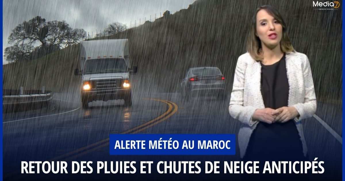 Alerte Météo au Maroc Retour des Pluies