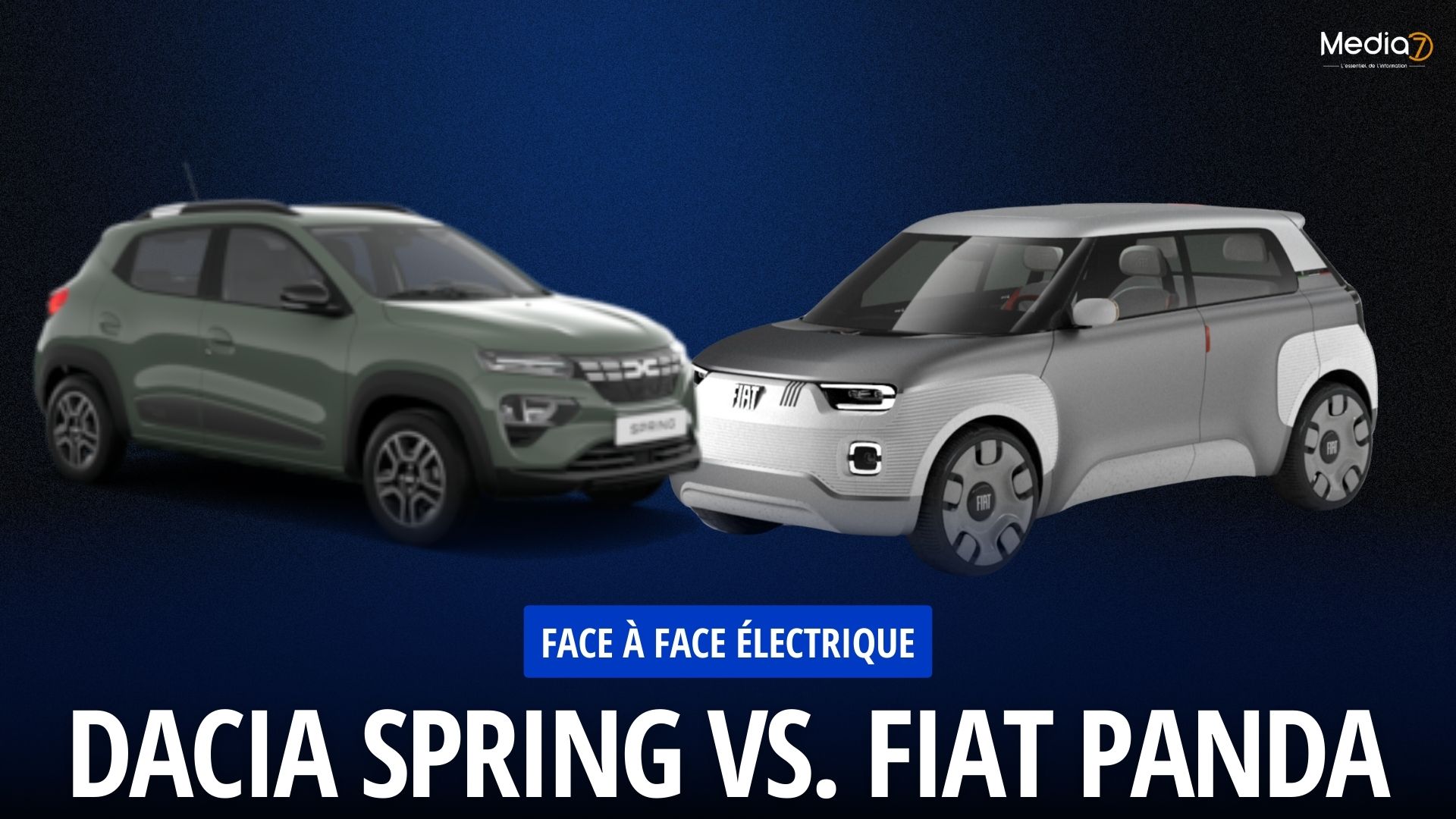 Face à Face Électrique : Dacia Spring vs. Fiat Panda