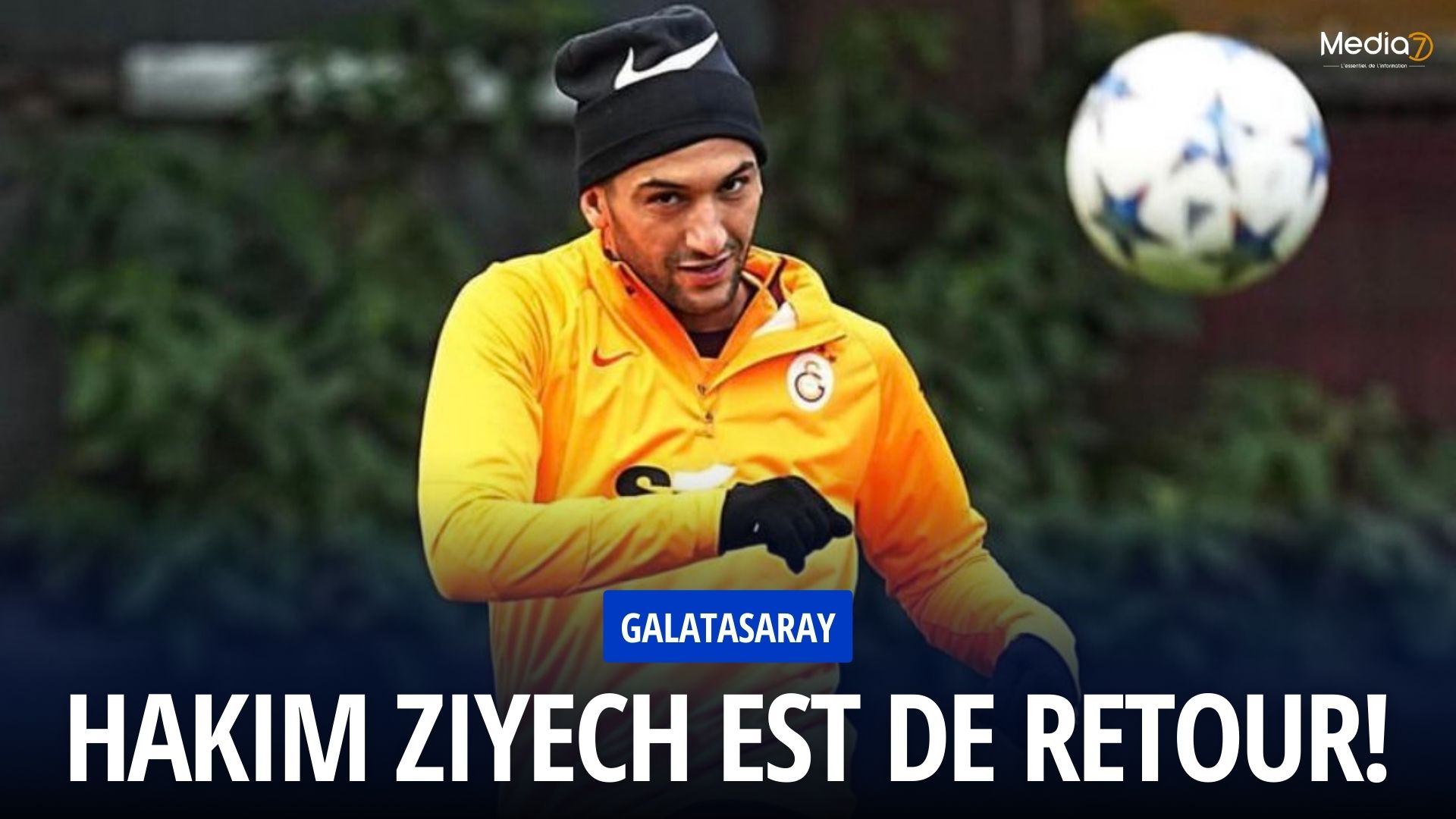 Galatasaray : Hakim Ziyech est de retour!