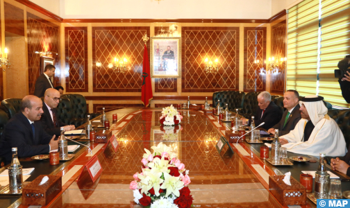 L’administration parlementaire au cœur d’entretiens de M. Mayara avec le président de l’association des secrétaires généraux des parlements arabes