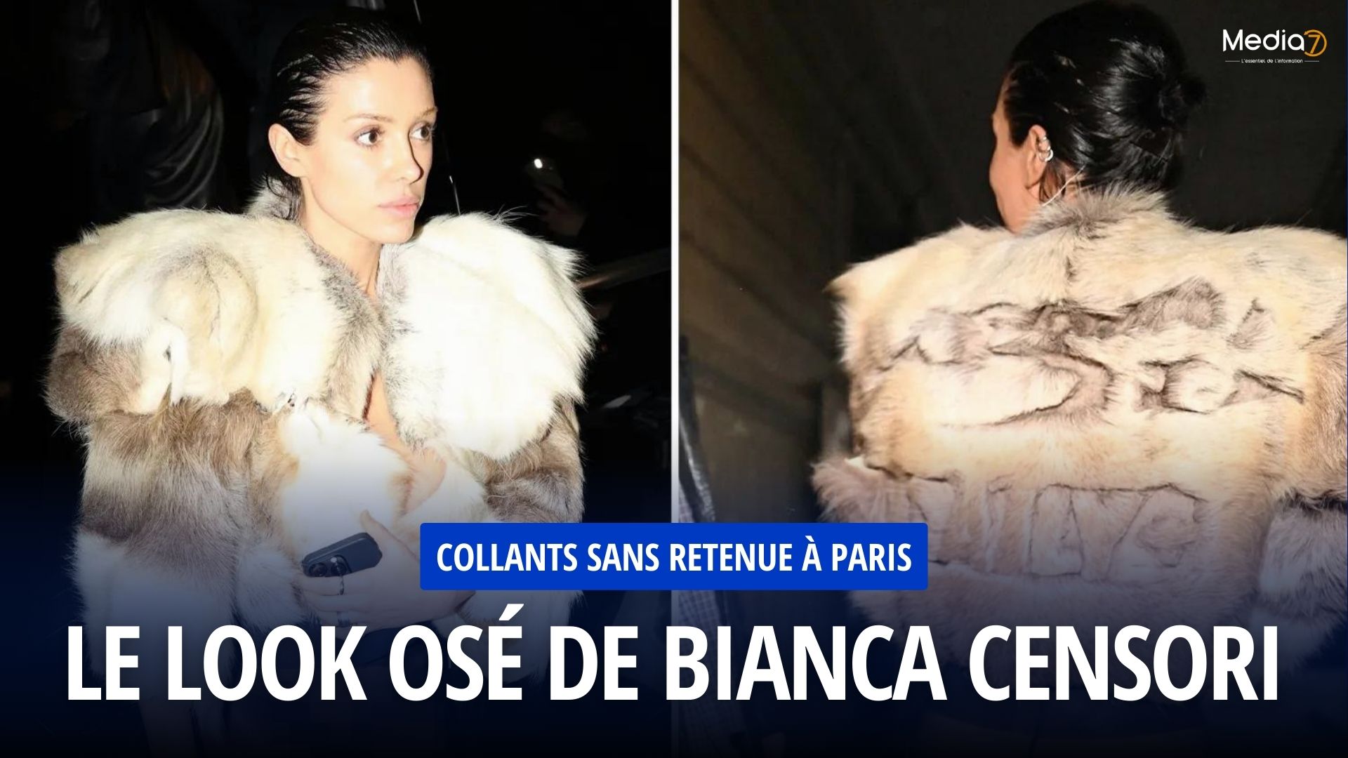 Bianca Censori Choque en Portant des Collants Sans Sous-Vêtements : Une Tenue Explosive à Paris
