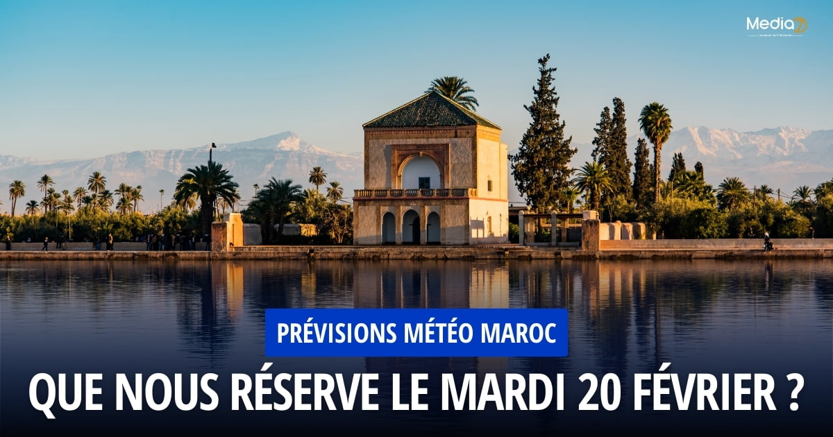 Prévisions Météo Maroc 20-02-2024
