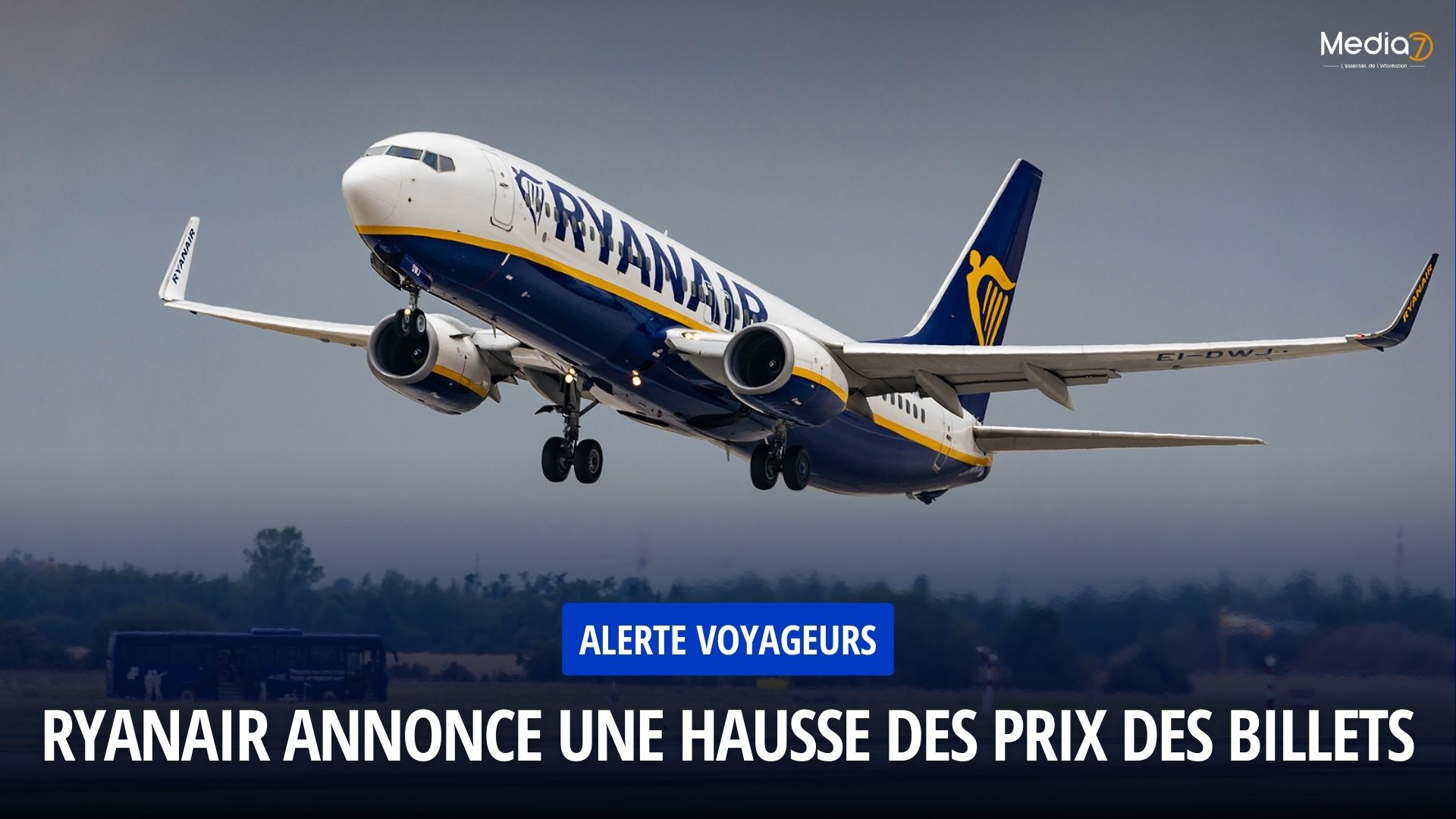 Ryanair Annonce une Hausse des Prix des Billets